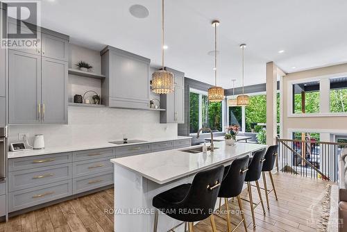 1961 Cedarlakes Way, Ottawa, ON - Indoor Photo Showing Kitchen With Upgraded Kitchen