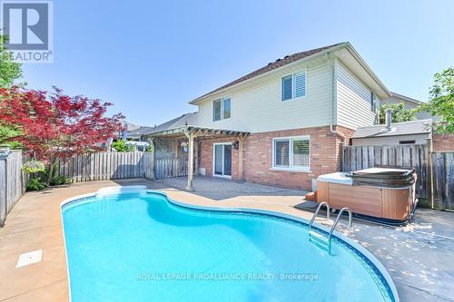 44 Britton Place, Belleville, ON - Outdoor With In Ground Pool With Deck Patio Veranda With Exterior