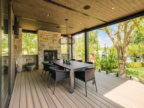 Terrasse - 296 Rue Main, Hudson, QC - Outdoor With Deck Patio Veranda With Exterior