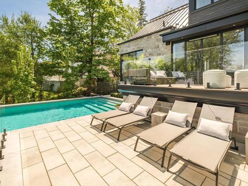 Terrasse - 296 Rue Main, Hudson, QC - Outdoor With In Ground Pool