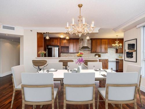 Dining room - 312-6980 Ch. De La Côte-St-Luc, Montréal (Côte-Des-Neiges/Notre-Dame-De-Grâce), QC - Indoor Photo Showing Dining Room