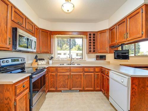 2841 Roseborough Ave, Port Alberni, BC - Indoor Photo Showing Kitchen With Double Sink