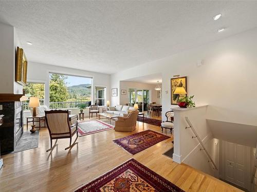 3048 Phillips Rd, Sooke, BC - Indoor Photo Showing Living Room With Fireplace