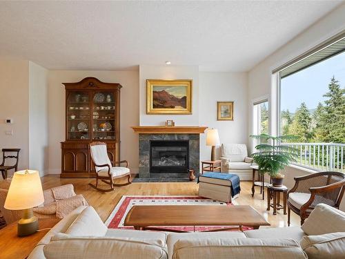 3048 Phillips Rd, Sooke, BC - Indoor Photo Showing Living Room With Fireplace