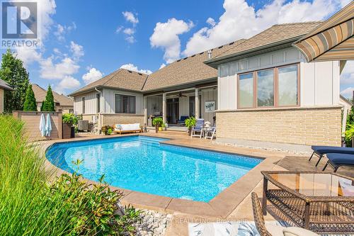 11 - 164 Woodholme Close, London, ON - Outdoor With In Ground Pool With Deck Patio Veranda With Exterior