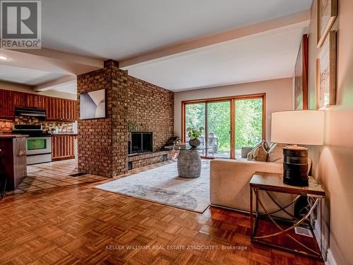 5400 Wellington Rd 52, Erin, ON - Indoor Photo Showing Living Room With Fireplace