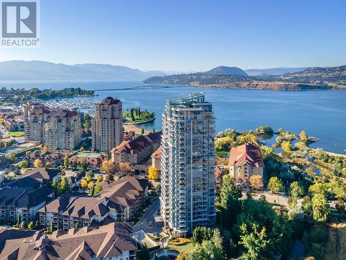 1075 Sunset Drive Unit# 1706, Kelowna, BC - Outdoor With Body Of Water With View