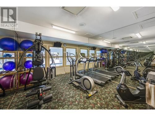 595 Yates Road Unit# 415, Kelowna, BC - Indoor Photo Showing Gym Room