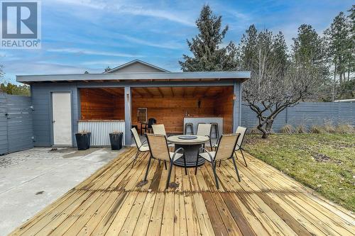 485 Curlew Drive, Kelowna, BC - Outdoor With Deck Patio Veranda With Exterior