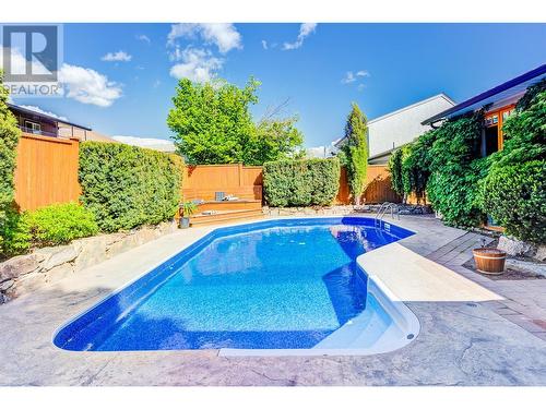 306 Yates Road, Kelowna, BC - Outdoor With In Ground Pool With Backyard