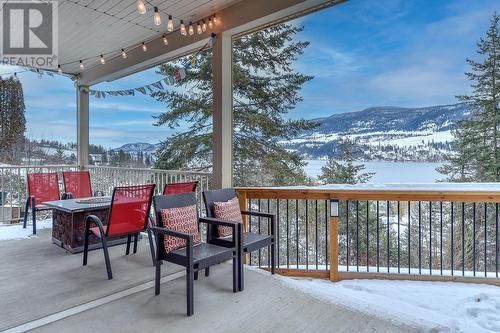 11617 Pretty Road, Lake Country, BC - Outdoor With Deck Patio Veranda With View