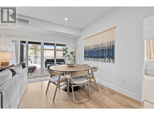 3434 Mckinley Beach Drive Unit# 109, Kelowna, BC - Indoor Photo Showing Dining Room