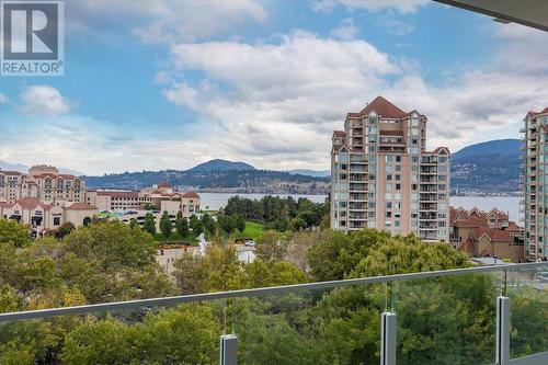 1181 Sunset Drive Unit# 706, Kelowna, BC - Outdoor With Balcony With View