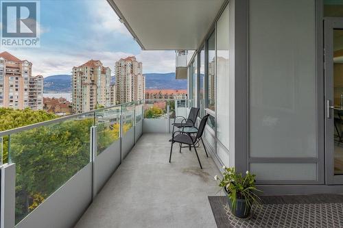 1181 Sunset Drive Unit# 706, Kelowna, BC - Outdoor With Balcony With Exterior