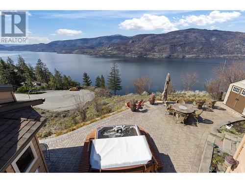 482 Clifton Road N, Kelowna, BC - Outdoor With Body Of Water With Deck Patio Veranda With View