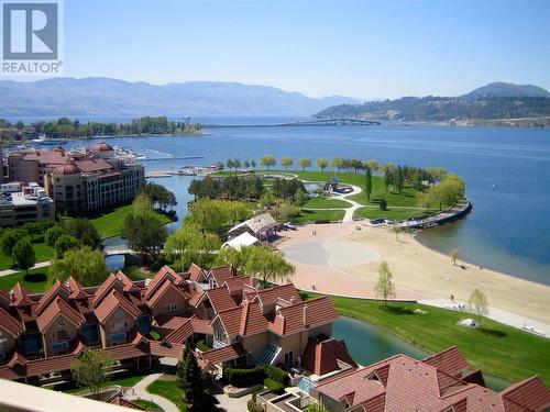 1128 Sunset Drive Unit# 1402, Kelowna, BC - Outdoor With Body Of Water With View