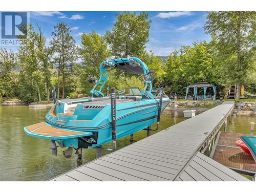 4511 Crawford Road, Lake Country, BC - Outdoor With Body Of Water With Deck Patio Veranda