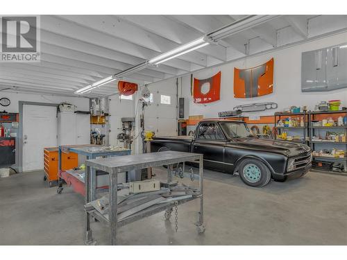 4511 Crawford Road, Lake Country, BC - Indoor Photo Showing Garage