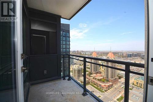 4406 - 4011 Brickstone Mews, Mississauga, ON - Outdoor With Balcony With View With Exterior