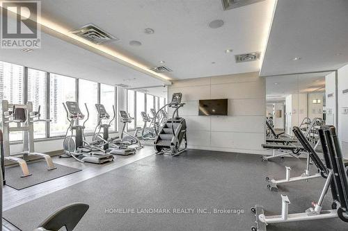 4406 - 4011 Brickstone Mews, Mississauga, ON - Indoor Photo Showing Gym Room