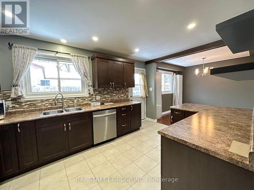 49 Howland Drive, Kitchener, ON - Indoor Photo Showing Kitchen With Double Sink