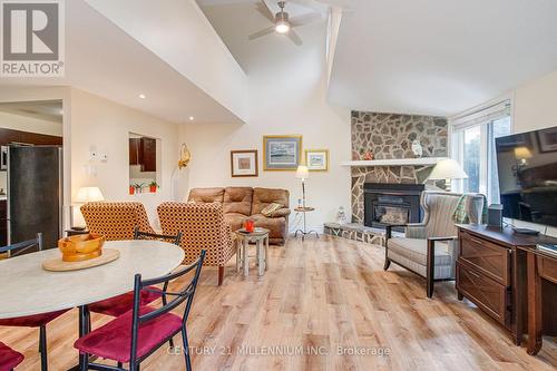 13 Trafalgar Road, Collingwood, ON - Indoor Photo Showing Living Room With Fireplace