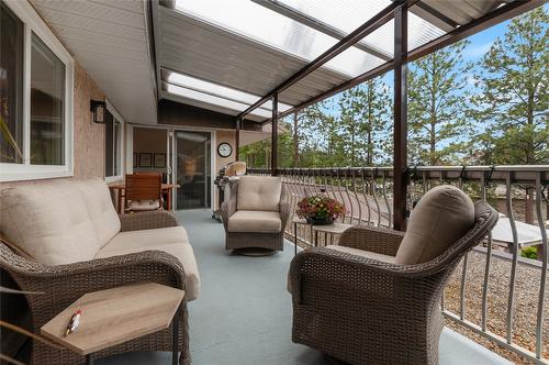 202-1390 Penticton Avenue, Penticton, BC - Outdoor With Deck Patio Veranda With Exterior