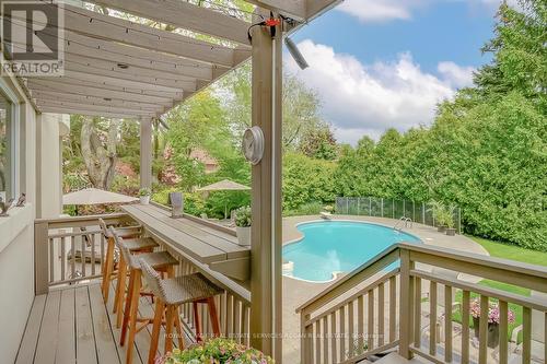 1152 Surrey Court, Mississauga, ON - Outdoor With In Ground Pool With Deck Patio Veranda With Exterior