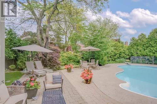 1152 Surrey Court, Mississauga, ON - Outdoor With In Ground Pool With Deck Patio Veranda