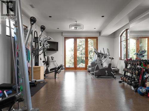 4383 Hobson Road, Kelowna, BC - Indoor Photo Showing Gym Room