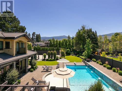 4383 Hobson Road, Kelowna, BC - Outdoor With In Ground Pool With Backyard