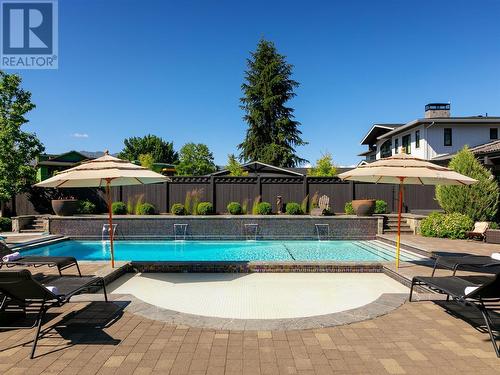 4383 Hobson Road, Kelowna, BC - Outdoor With In Ground Pool With Backyard