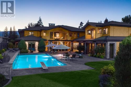4383 Hobson Road, Kelowna, BC - Outdoor With In Ground Pool With Backyard