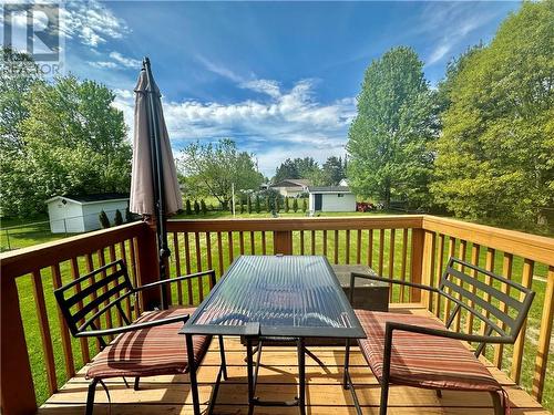 Balcony off Primary Bedroom - 46 Ravenwood Crescent, Petawawa, ON - Outdoor With Deck Patio Veranda With Exterior