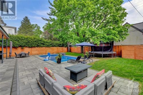 182 Mountbatten Avenue, Ottawa, ON - Outdoor With In Ground Pool With Deck Patio Veranda With Backyard