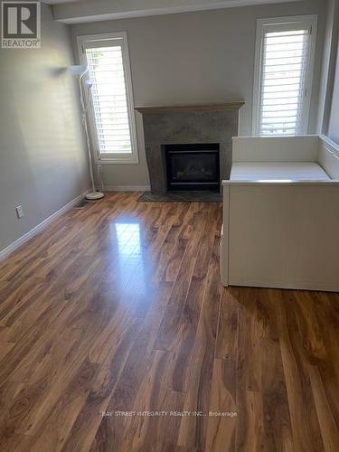 646 A Basswood Street N, Waterloo, ON - Indoor Photo Showing Living Room With Fireplace