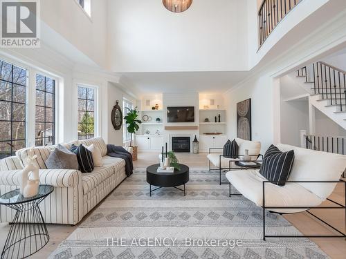 245 Nautical Boulevard, Oakville, ON - Indoor Photo Showing Living Room With Fireplace