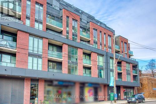 105 - 430 Roncesvalles Avenue, Toronto, ON - Outdoor With Balcony With Facade