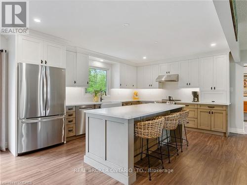 24 German School Road, Brant, ON - Indoor Photo Showing Kitchen With Upgraded Kitchen