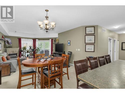 1905 Pandosy Street Unit# 209, Kelowna, BC - Indoor Photo Showing Dining Room