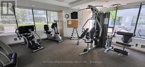 104 - 333 Clark Avenue W, Vaughan, ON - Indoor Photo Showing Gym Room