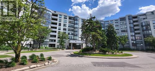 104 - 333 Clark Avenue W, Vaughan, ON - Outdoor With Balcony With Facade