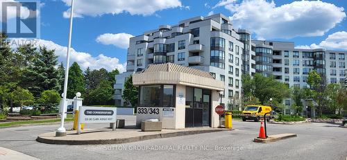 104 - 333 Clark Avenue W, Vaughan, ON - Outdoor With Balcony With Facade