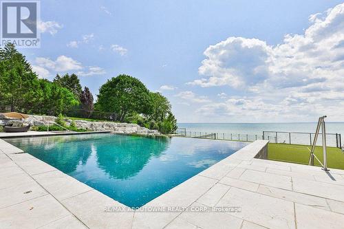 140 Secord Lane, Burlington, ON - Outdoor With In Ground Pool With View