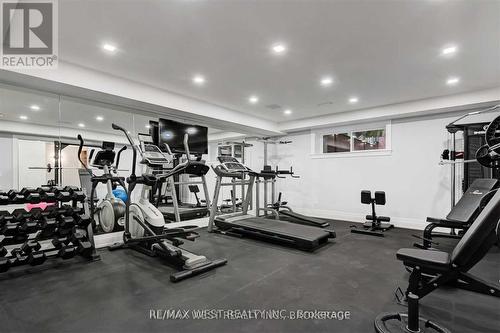 59 Cynthia Road, Toronto (Rockcliffe-Smythe), ON - Indoor Photo Showing Gym Room