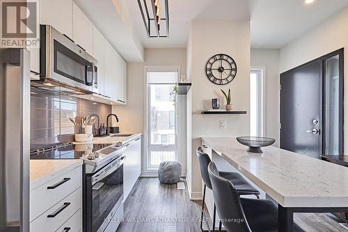 16 - 20 Ed Clark Gardens, Toronto, ON - Indoor Photo Showing Kitchen With Upgraded Kitchen