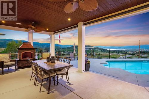 2880 Joe Riche Road, Kelowna, BC - Outdoor With In Ground Pool With Deck Patio Veranda With View With Exterior