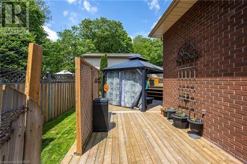 320 1St Street W, Owen Sound, ON - Outdoor With Deck Patio Veranda With Exterior