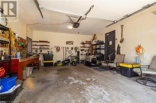 Attached Garage access to inside the home - 320 1St Street W, Owen Sound, ON - Indoor Photo Showing Garage