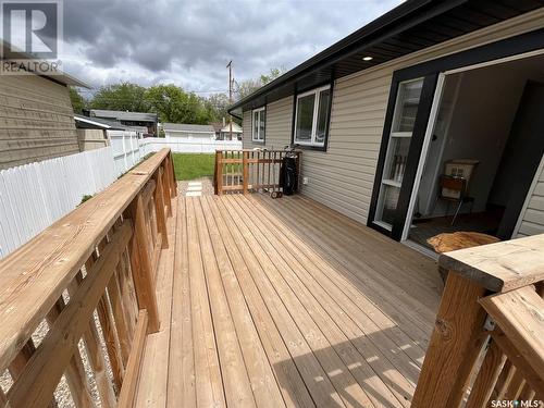 1022 Stadacona Street E, Moose Jaw, SK - Outdoor With Deck Patio Veranda With Exterior